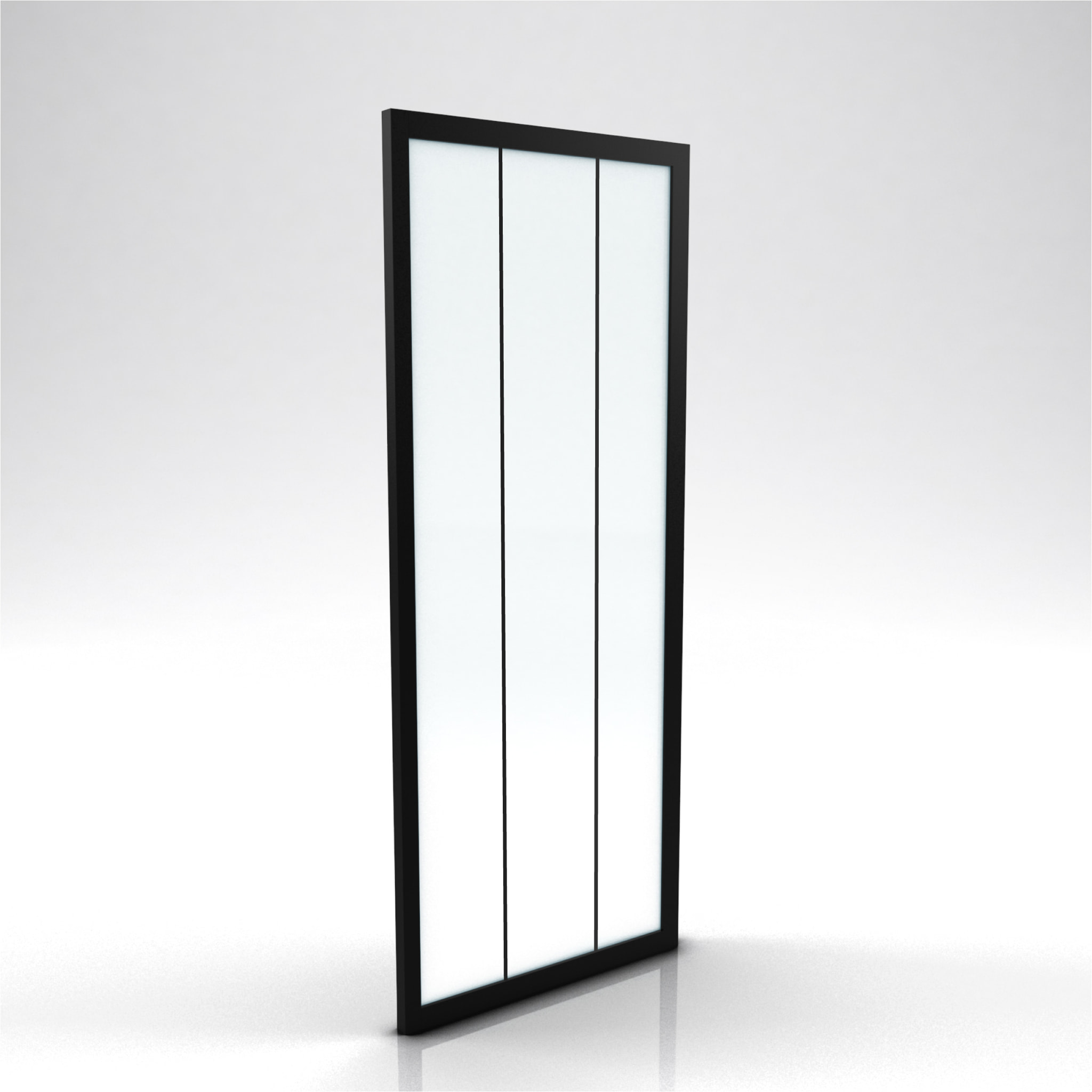 Paroi retour pour porte de douche - 90x200 cm - CRUSHX RETOUR 90CM