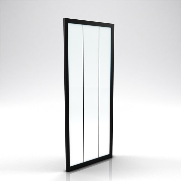Paroi retour pour porte de douche - 90x200 cm - CRUSHX RETOUR 90CM