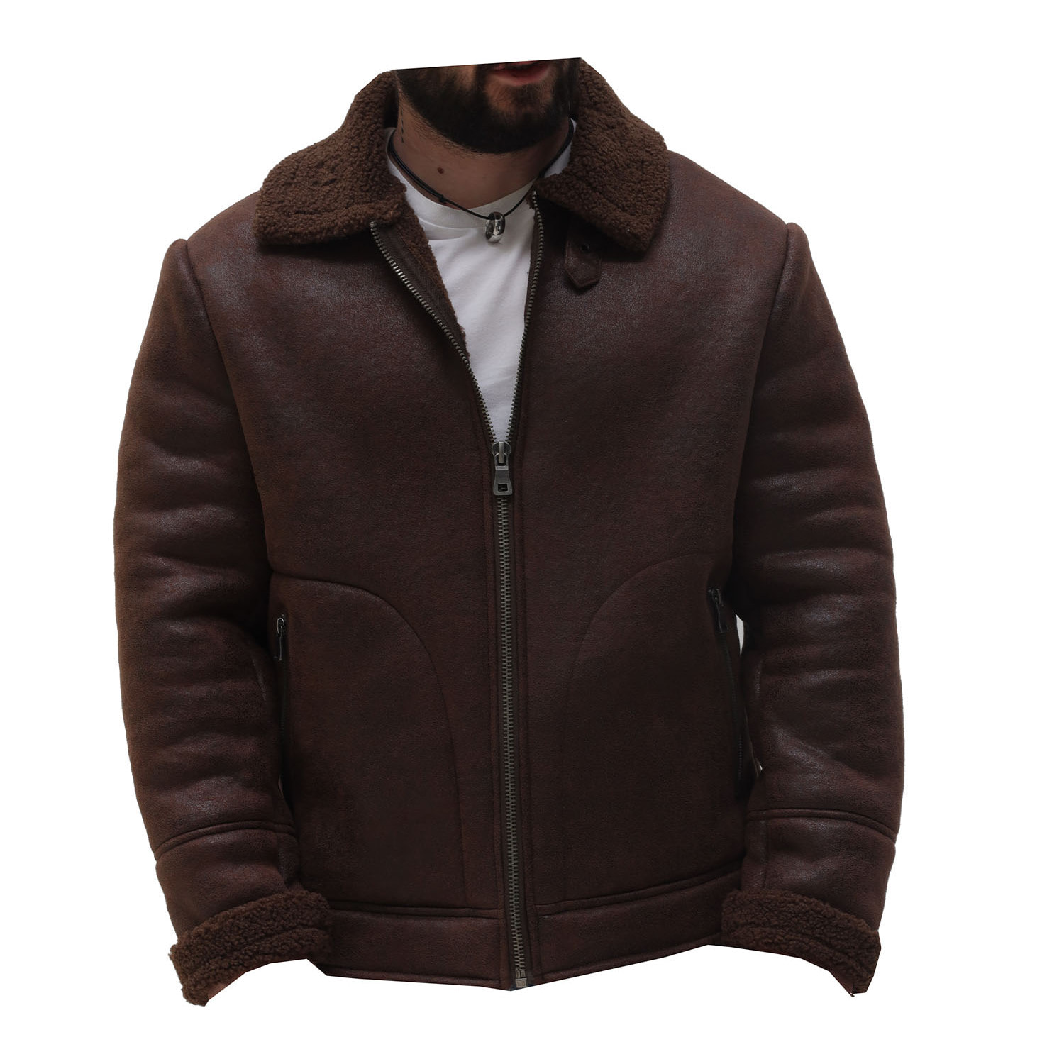 Giubbotto Adulto unisex Tata Italia Marrone