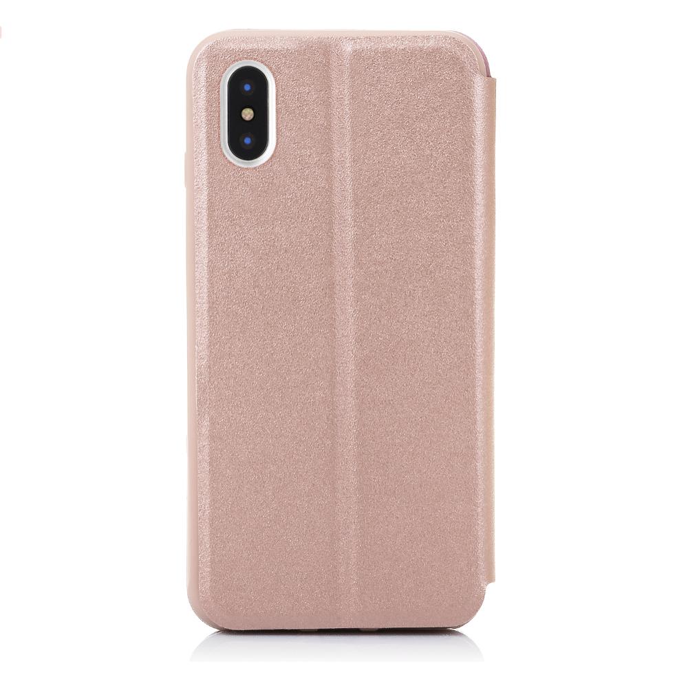 FUNDA LIBRO CON VENTANA CIERRE MAGNÉTICO IPHONE X