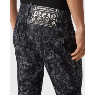 PHILIPP PLEIN Jeans taglio straight TATTOO