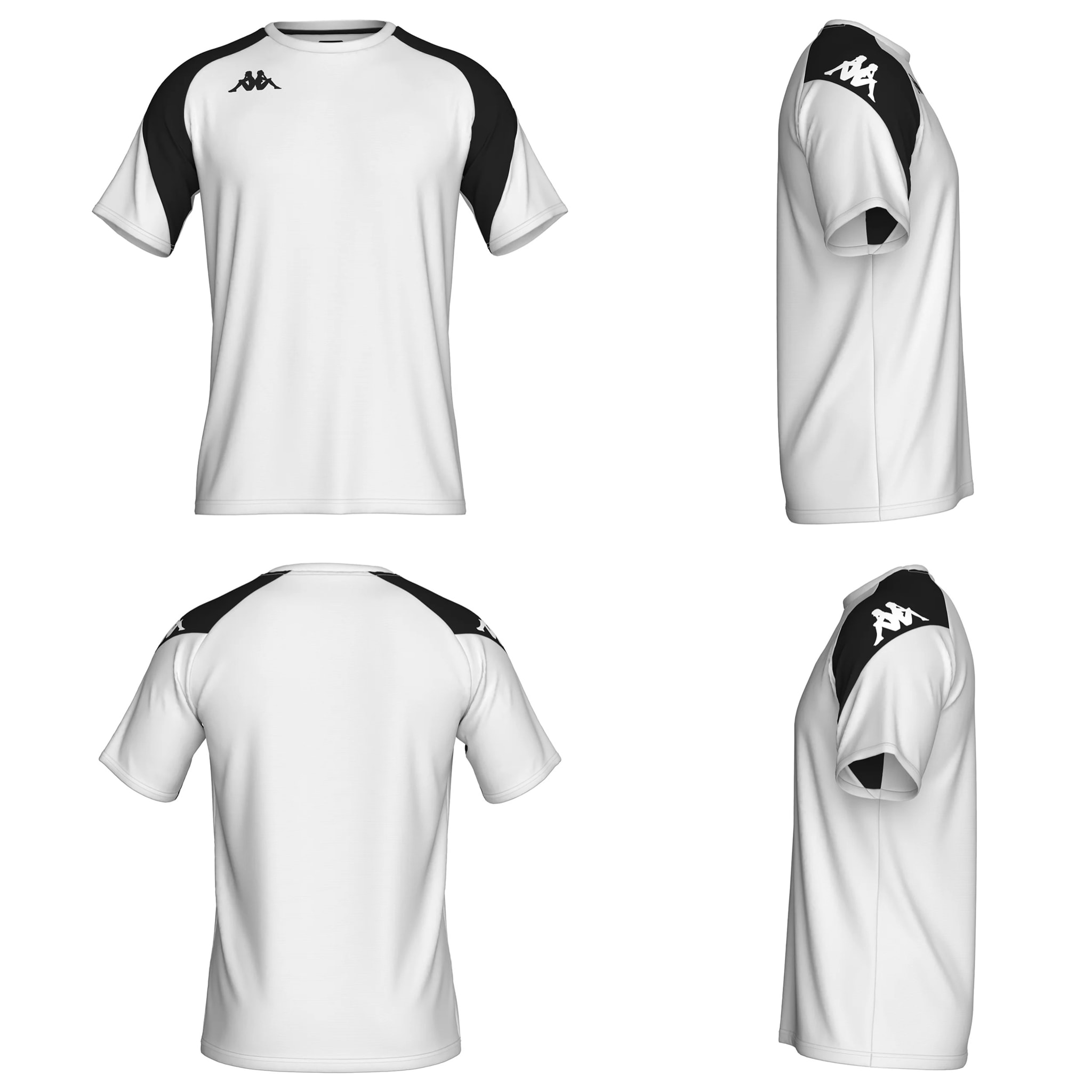 T-Shirts & Top Kappa Uomo Kappa4Football Laccio Bianco