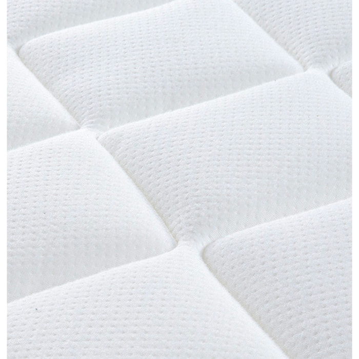 Matelas Hybride Bartoldi, 22 cm, Soutien Ferme, Ressorts Ensachés & Mémoire de Forme, Déhoussable