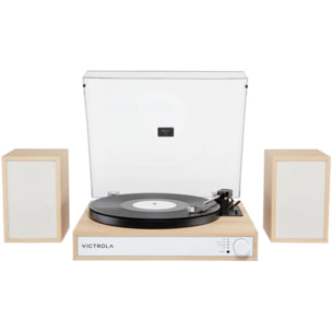 Platine vinyle VICTROLA HARMONY BT BOIS NATUREL