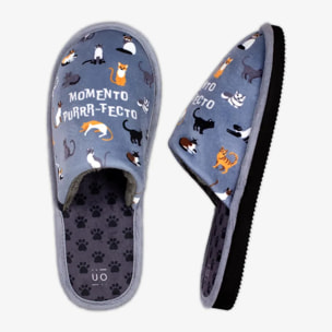 Zapatillas "Momento purrr-fecto del día"