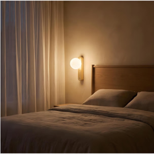 Ledsc4 LedsC4 - Aplique de Pared con USB, Iluminación LED Interior, Oro Mate, Eficiencia Energética, Diseño Moderno, Versátil para Proyectos Residenciales y Comerciales