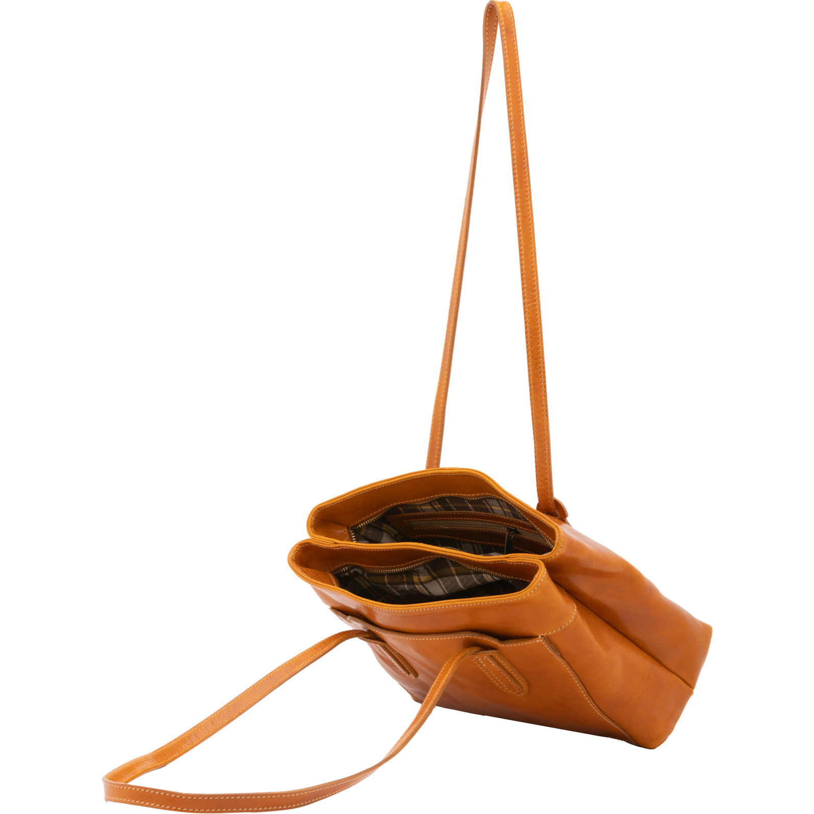 Borsa a spalla  da donna In Vera pelle Made in Italy 23x30x12 cm