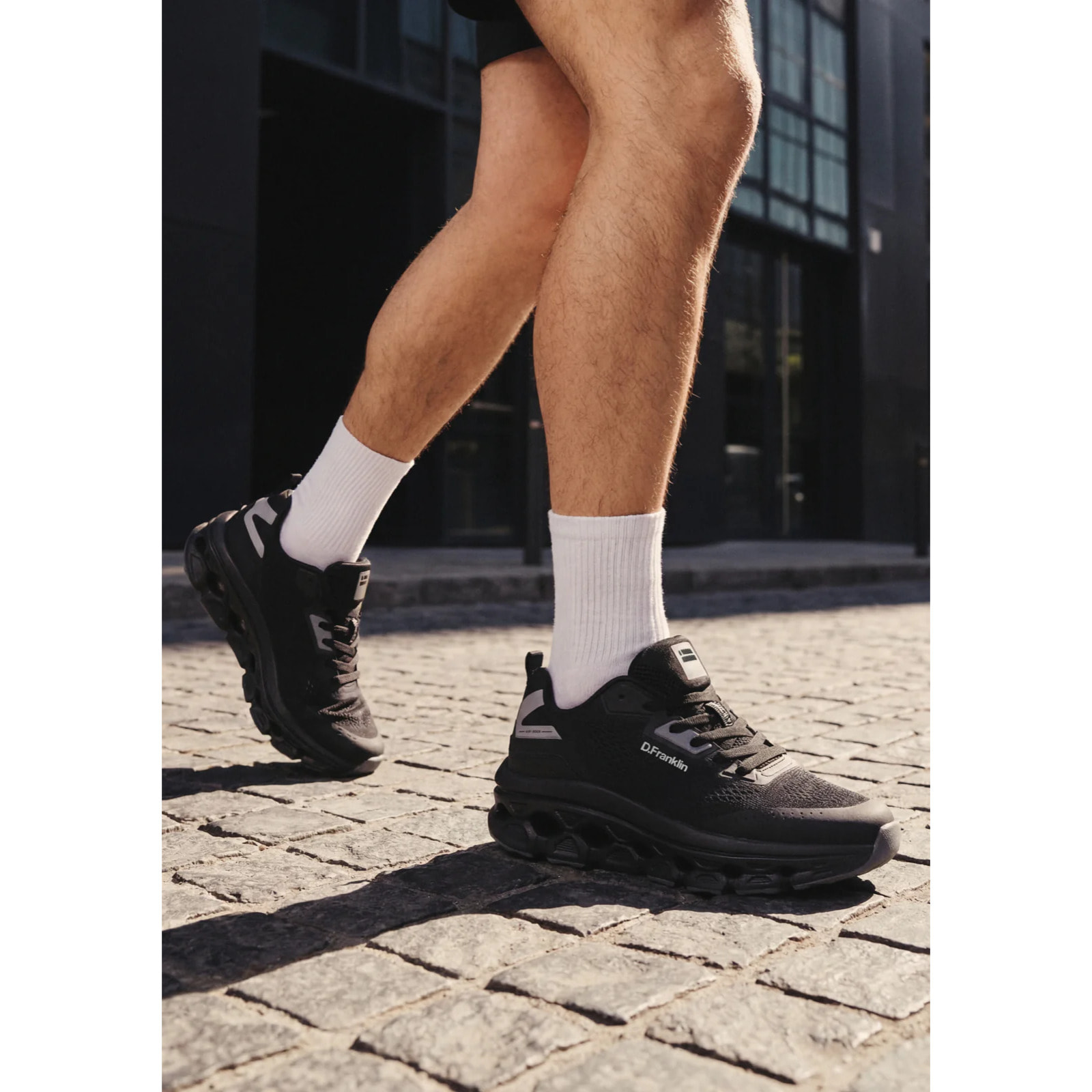 Zapatillas Unisex Aero Dual en Negro D.Franklin