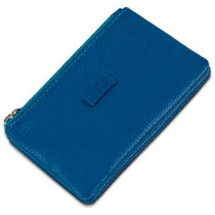 Monedero Piel Mujer Jaslen Amberes Azul