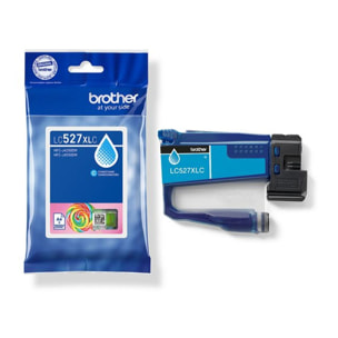 Cartouche d'encre BROTHER Originale LC527 XL Cyan Haute Capacité - LC527XLC