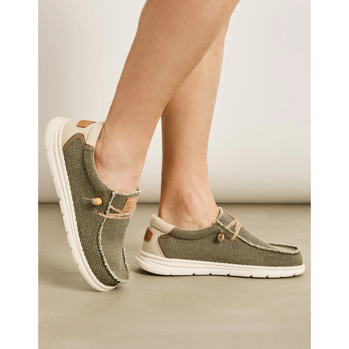 Mocasines Casual Caqui - Suprema