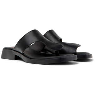 Sandalias - CAMPER Dana Twins - Negro - Cuero liso