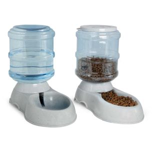 Distributeurs 2 en 1 pour animaux