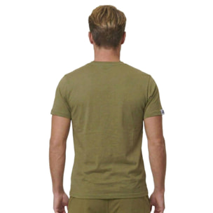 Camiseta de manga corta para hombre con lavado pastel