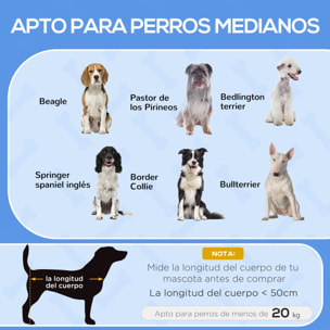 Cama Elevada para Perros Pequeños Medianos Cama para Mascotas con Tela de Malla Transpirable Marco Curvo de Acero para Interior Exterior 92x55,5x21 cm Gris