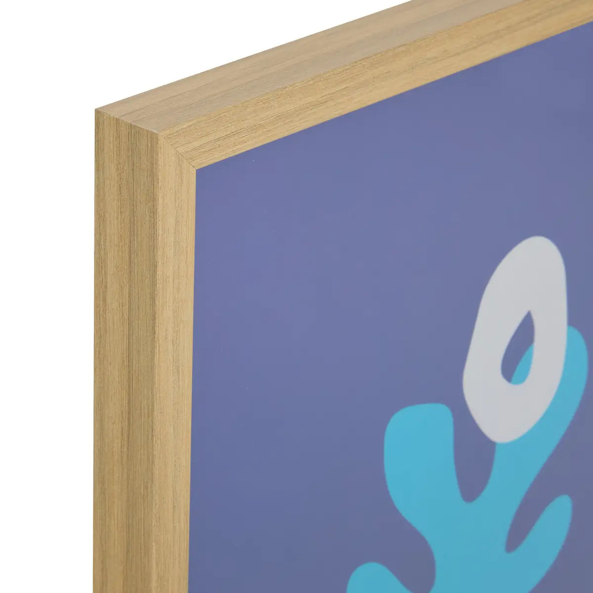 Affiche encadrée Libe 30x40cm "Santorin"