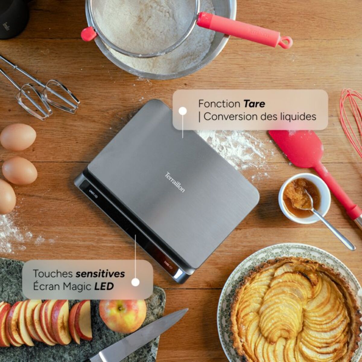 Balance de cuisine TERRAILLON PRO USB 15 15377