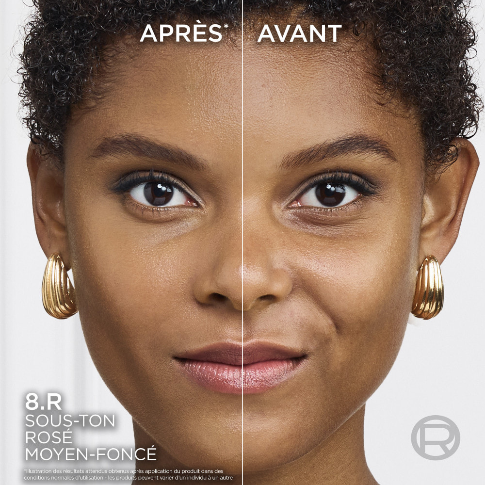 L'Oréal Paris Accord Parfait Fond de Teint Fluide 8.R Noisette 30ml
