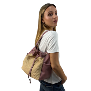 Bolso de hombro Cheval Firenze Creta Rosa Antiguo