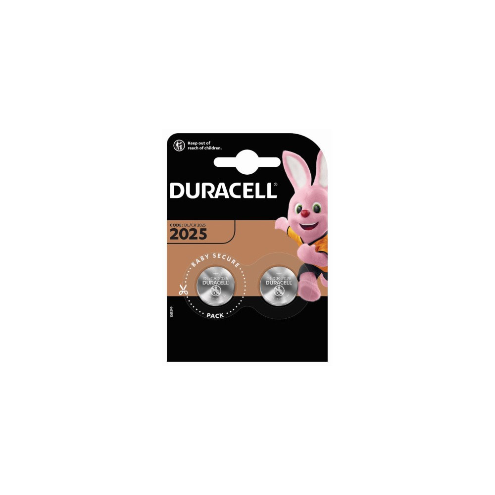 5x2 Piles Duracell Bouton Lithium 2025