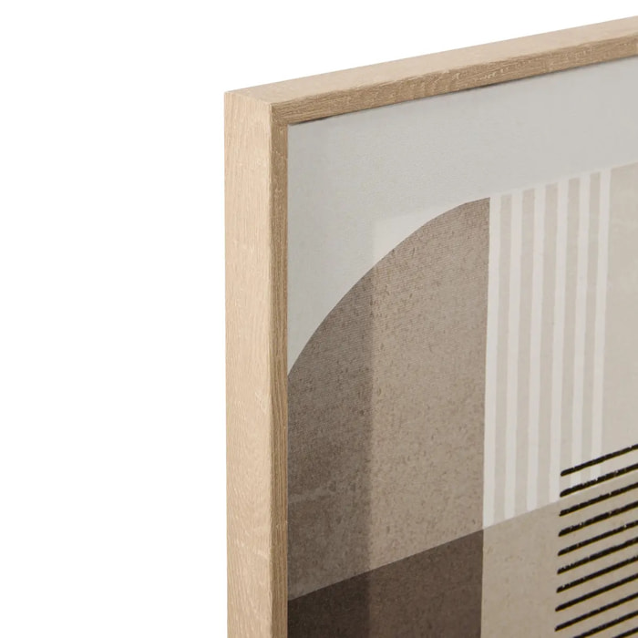 Toile imprimée Xena 58x2,3x78cm marron