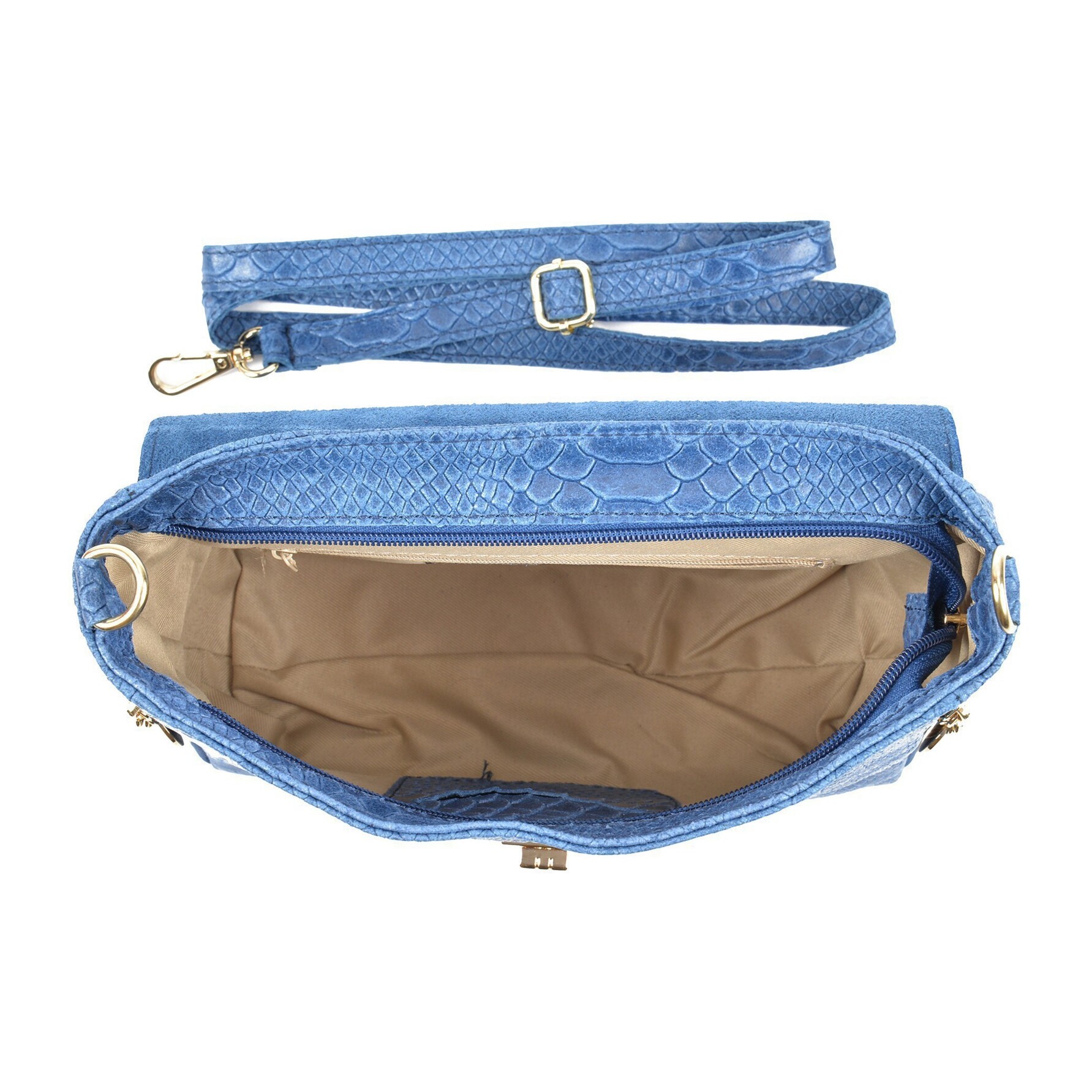 Borsa a tracolla Roberta M Blu