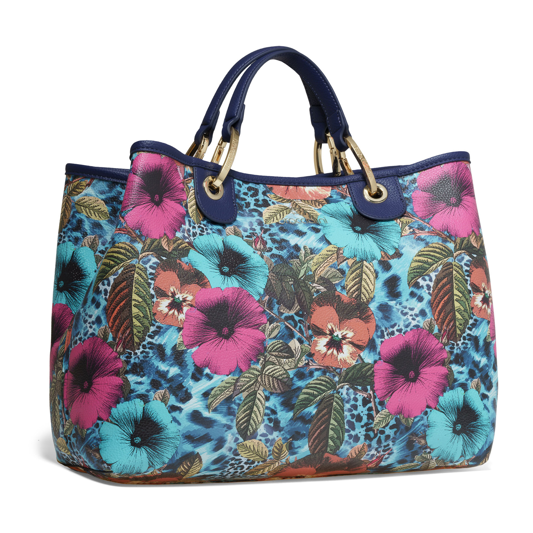 Borsa a mano  da donna In Poliestere e Poliuretano Prodotto artigianale 37x27,5x15 cm