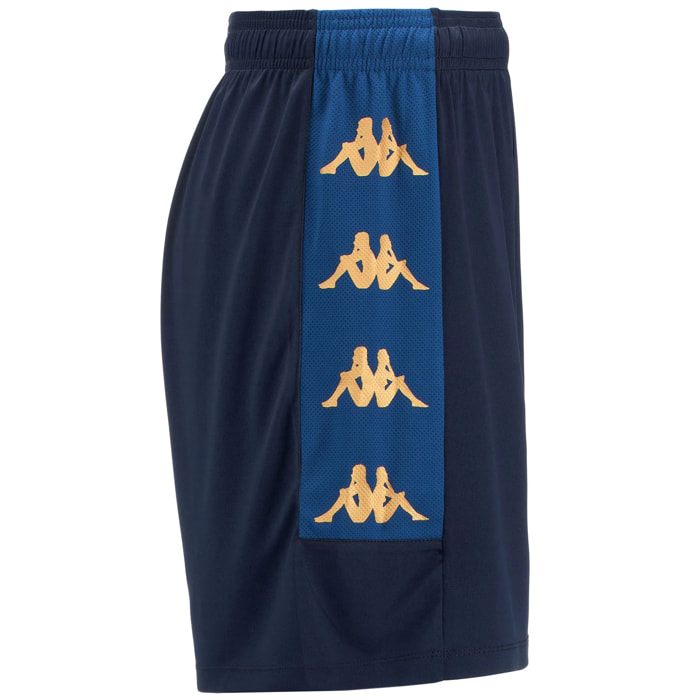 Kappa - Pantaloni Corti Uomo Blu - Kappa4Football Gondo