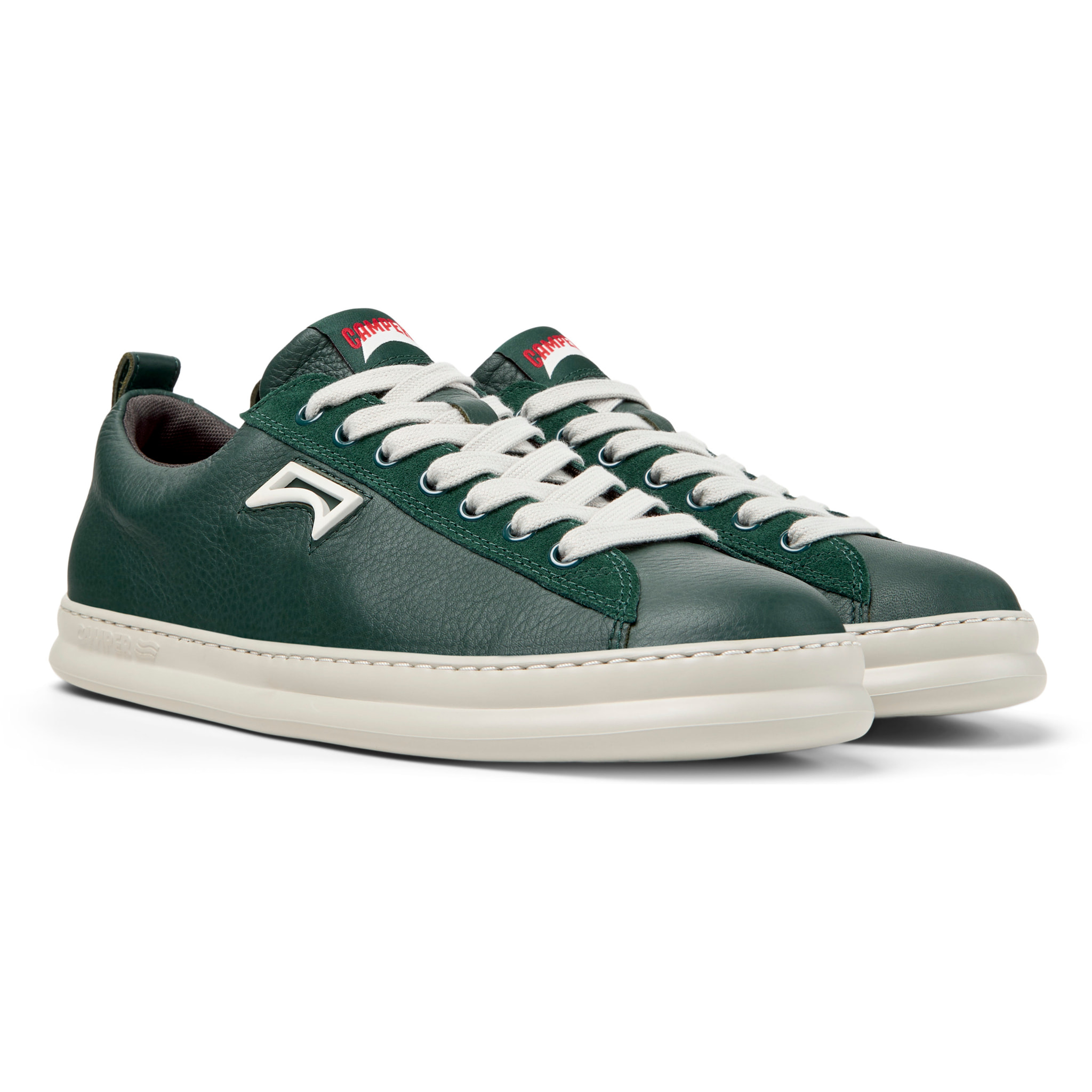 Sneakers - CAMPER Runner Four - Verde - Pelle liscia