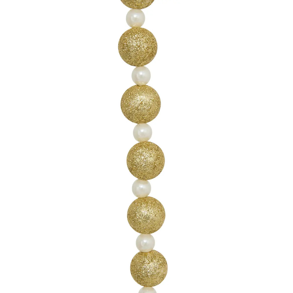 GDN PLF BOULES PERLES OR 180CM