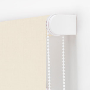 Well home estor enrollable translúcido liso - beige, 170 x 175cm (ancho x largo)/tamaño de la tela 167 x 170cm