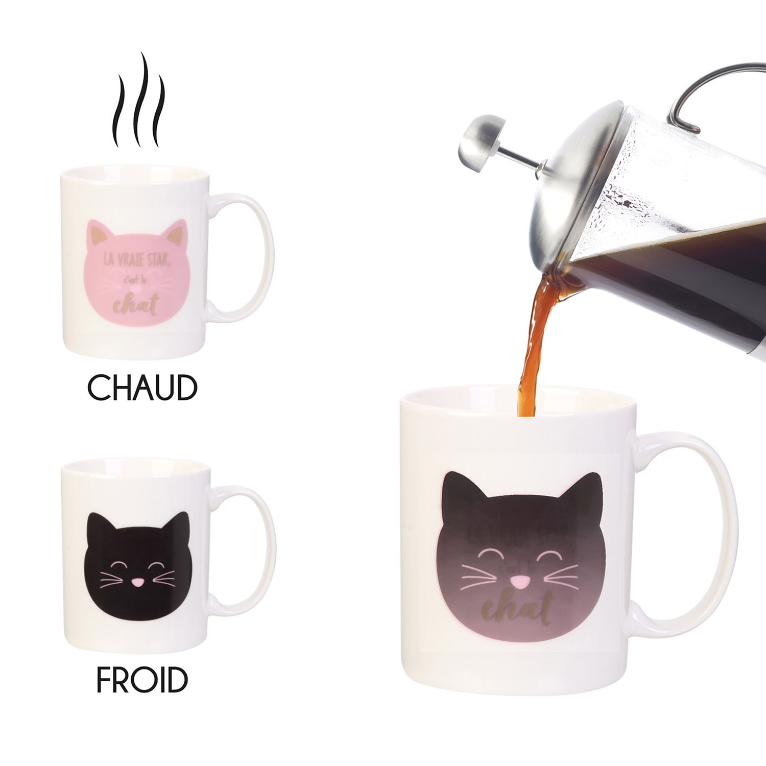Mug Thermique Chat 30cl