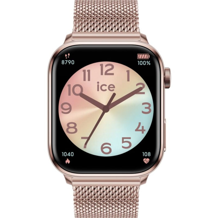 Montre connectée ICEWATCH Ice Smart 2.0 Rose Gold Brac Mill 1.96