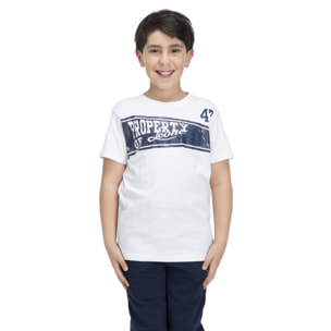 T-shirt a maniche corte da bambino Welcome