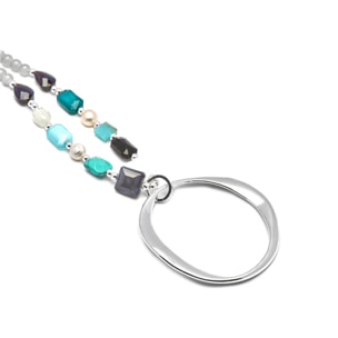 Collar Lux by Lux acabado plata