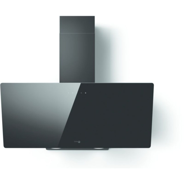 Hotte décorative murale inclinée TURBOAIR VIVACE BL/A/90
