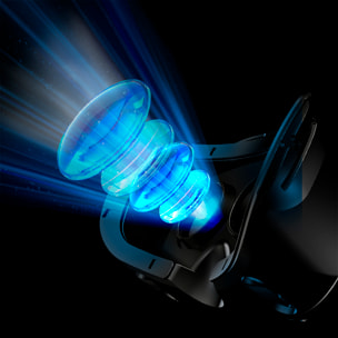 Occhiali per realtà virtuale PRO Blu-ray. Protezione dalla luce blu, visione panoramica 360º. Compatibili con IOS, Android, HarmonyOS.