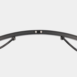 LEDS C4 Sistema Lineal IP65-IP67 Vercle Circular 400mm LED 26 Blanco cálido - 3000K Negro 589lm