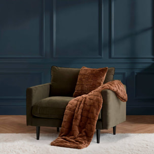 Plaid Nalia 120x160cm marron