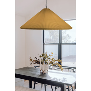 SAIGON IN 1300 Lampe suspension jaune doré