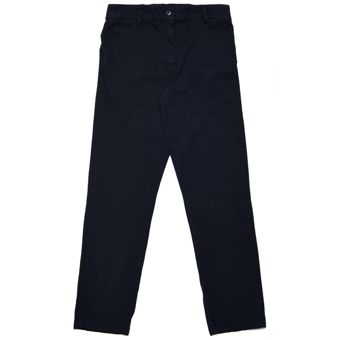 Pantaloni Robe di Kappa Donna Alina Gabardine Blu