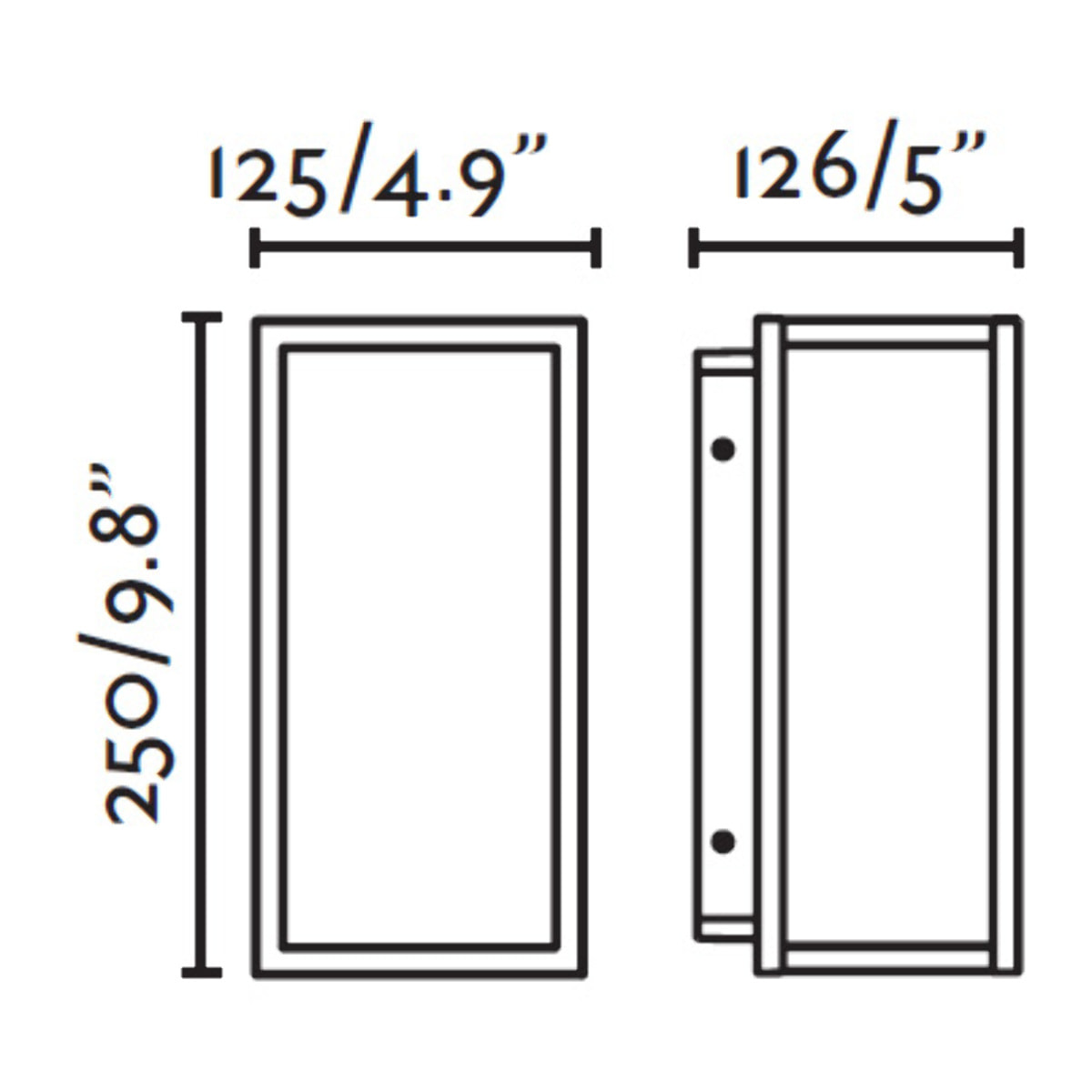 KELA Lampada applique d'extérieur noir