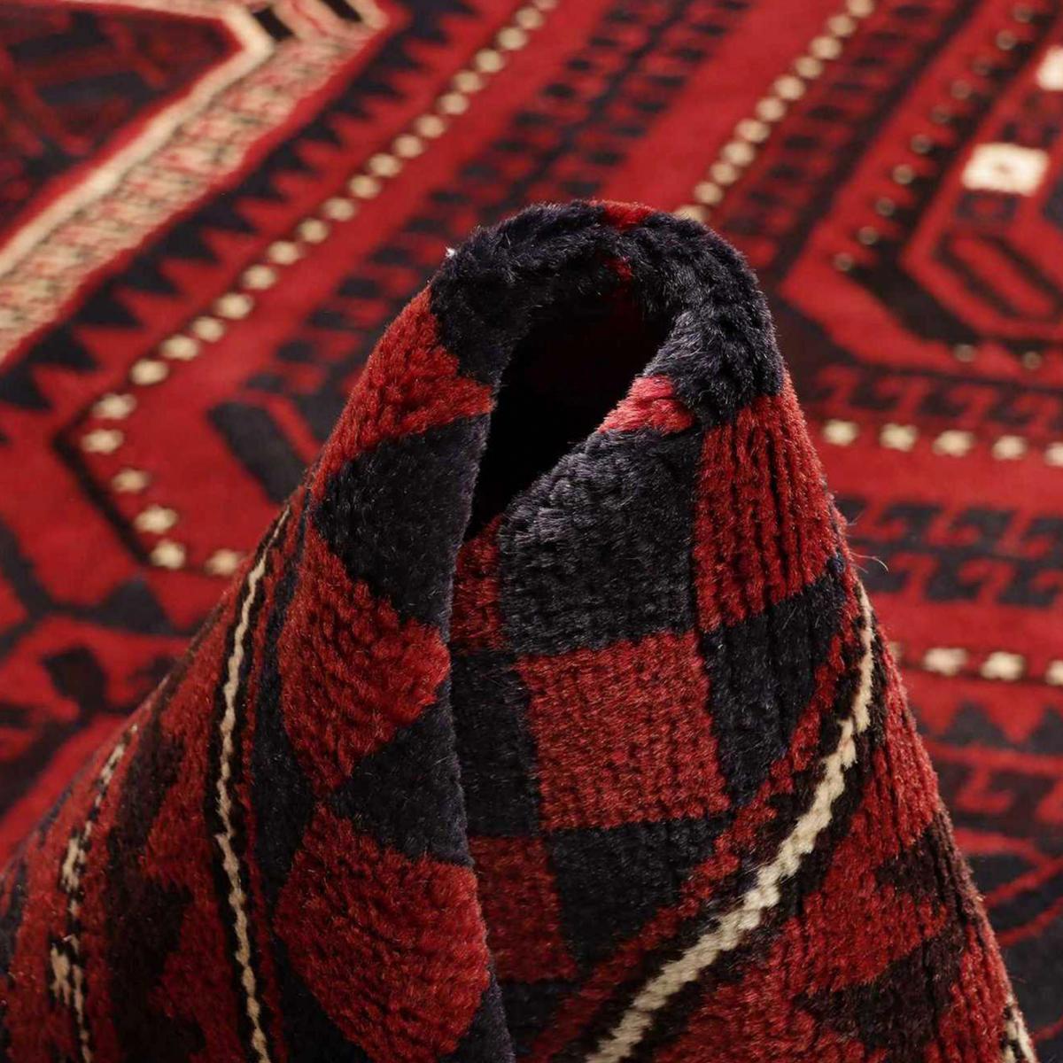 Tapis d'orient au motif oriental, noué main en laine, AJUNE