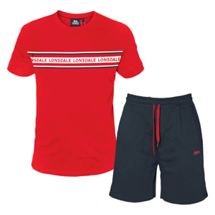 Completo Set Uomo LONSDALE Cotone Corto