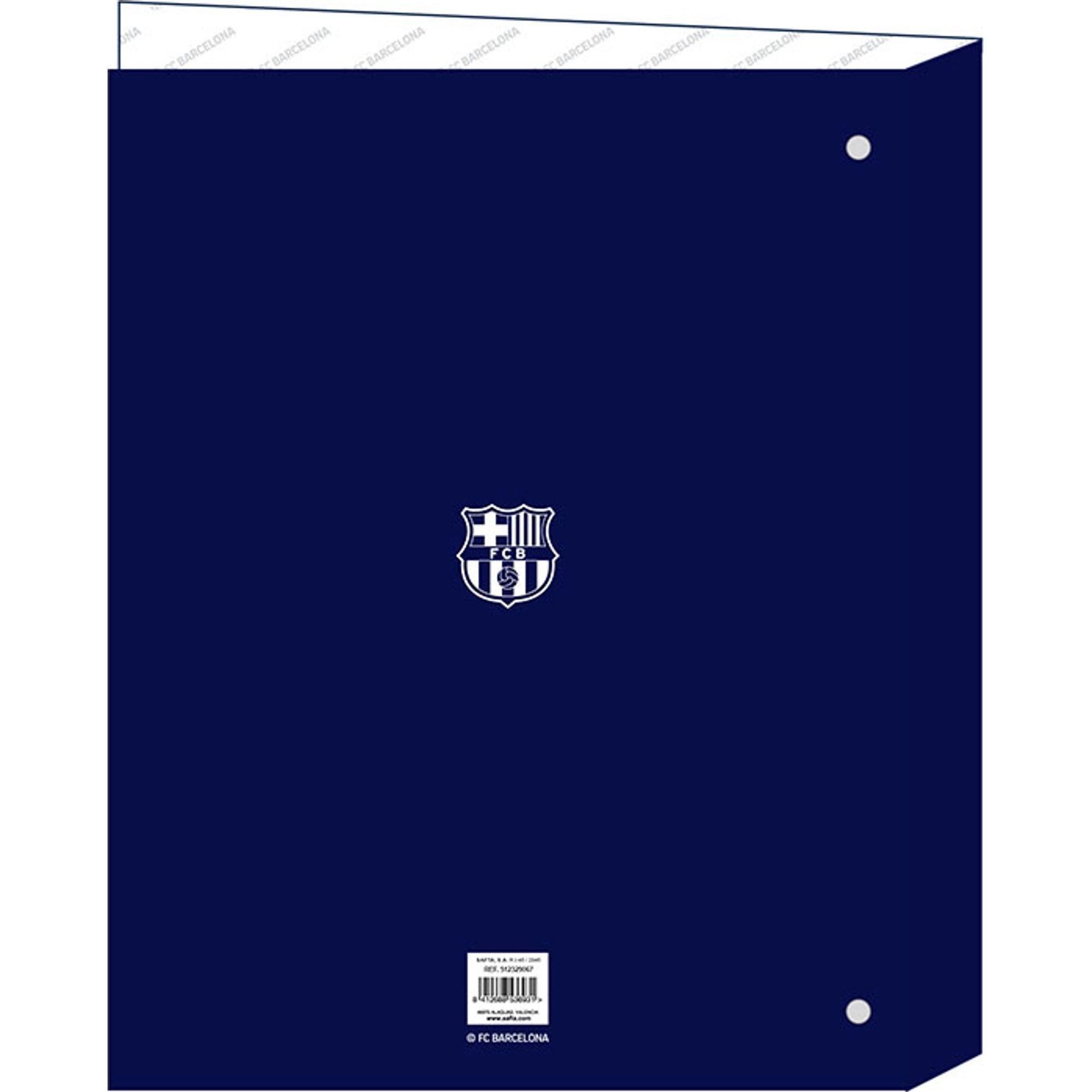 Carpeta folio 4 ani.mixtas f.c.barcelona