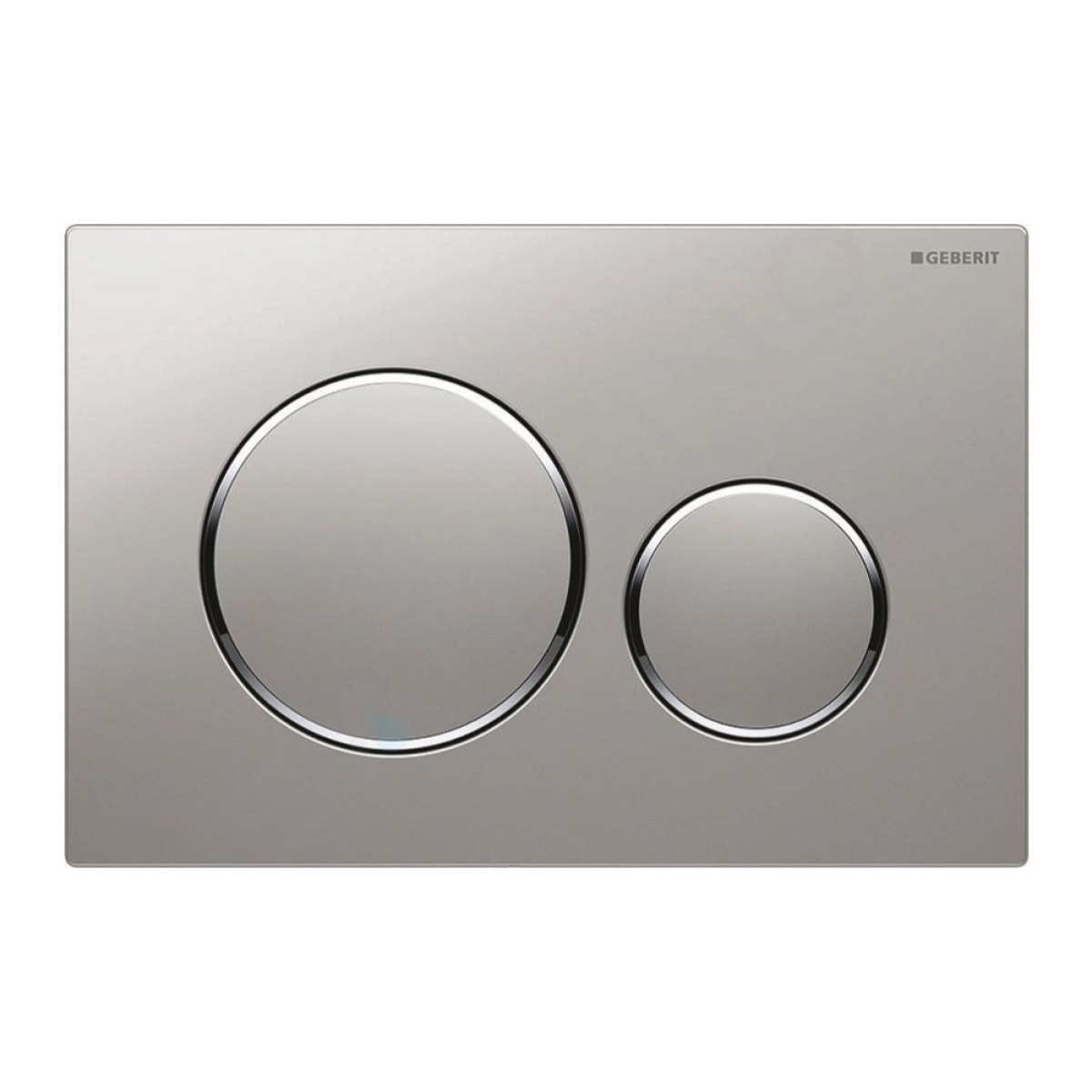 Pack WC sans bride SAT, fixations invisibles + Abattant softclose + Bâti Geberit Extra-plat UP720 + Plaque Chrome mat/brillant