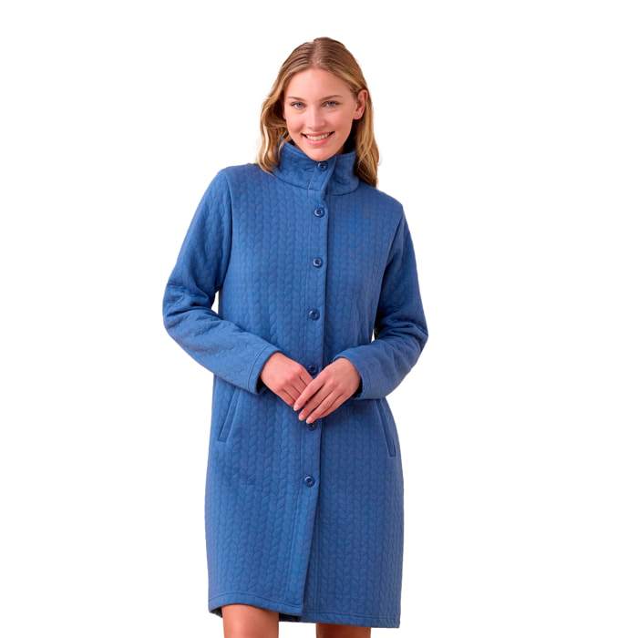 Vestaglia donna matelassè articolo unito. Noidinotte