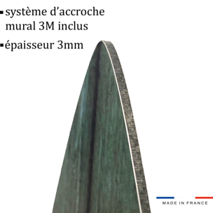 Planche de surf déco Rayure tatoo Tableau alu Dibond