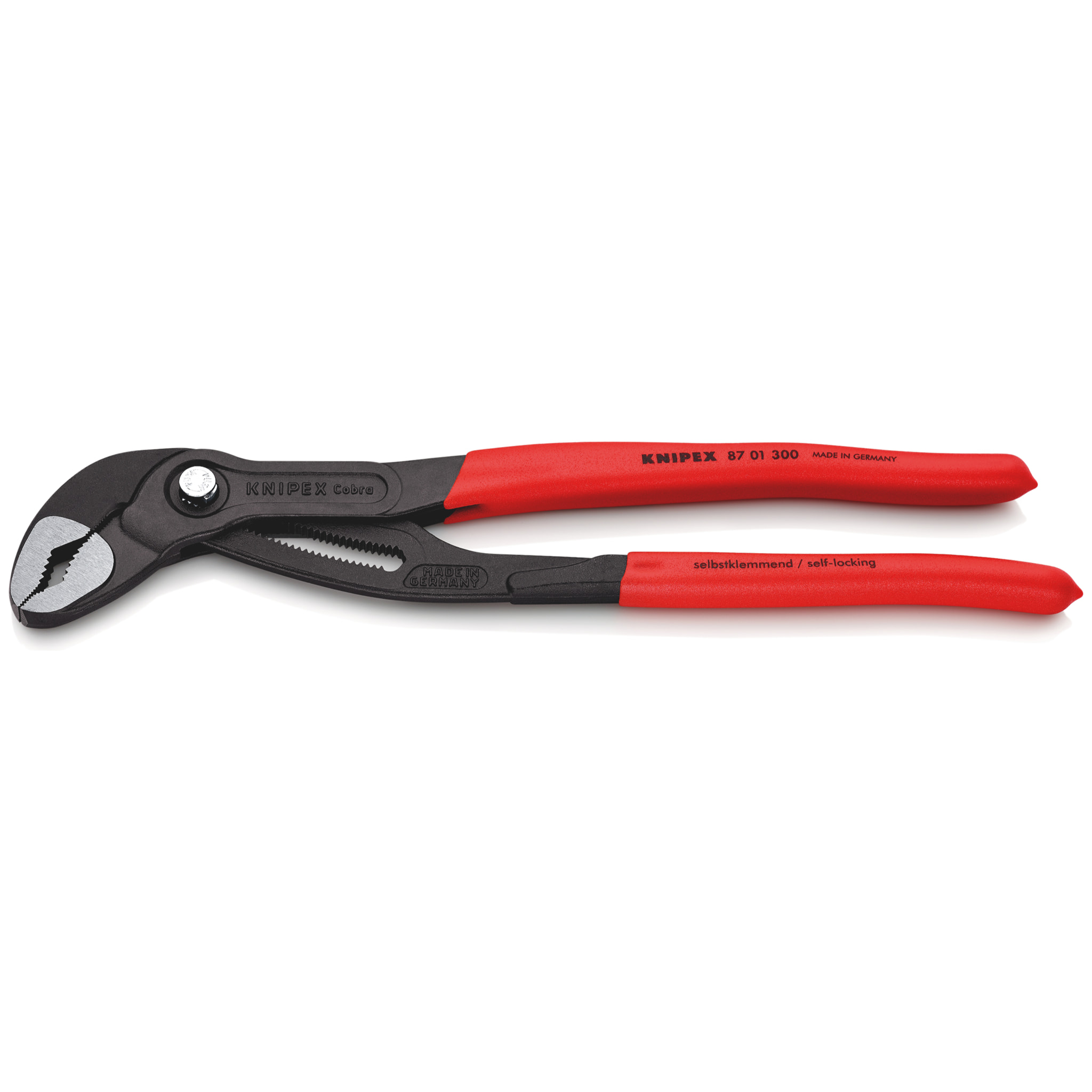 Pince multiprise cobra avec verrouillage 300 mm - KNIPEX - ouverture 60 - Ø70 mm - 8701300