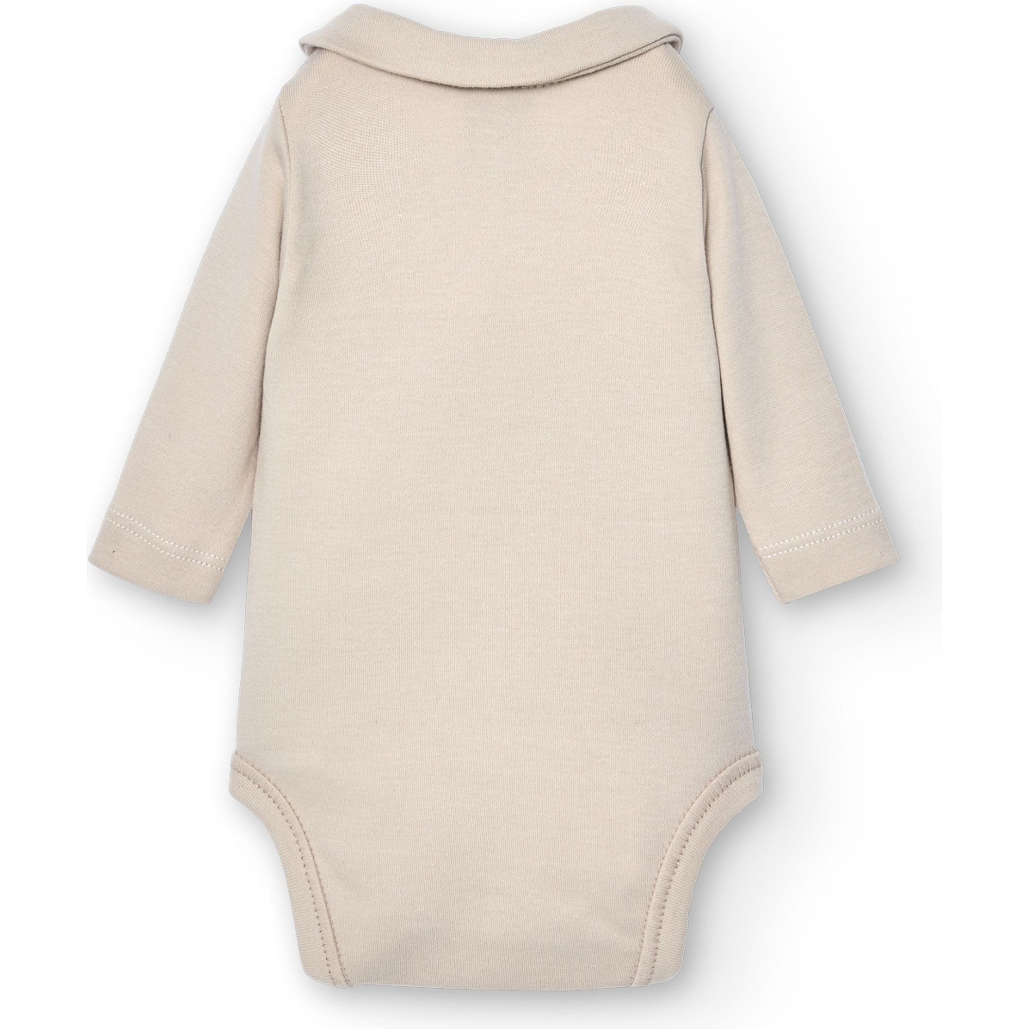 Body cruzado bebé manga larga con cuello